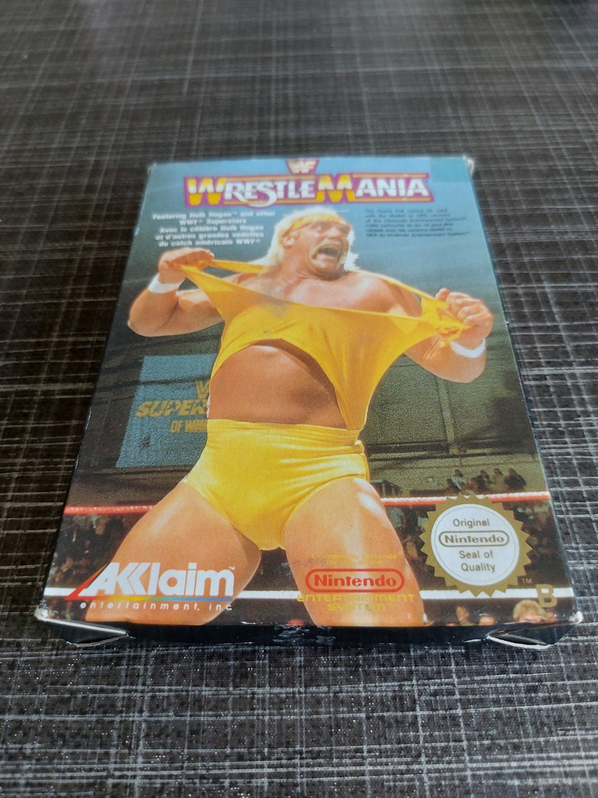 WWF WrestleMania NES - Klassiek worstelspel, Gebruikt, Vechten, 2 spelers, Ophalen of Verzenden