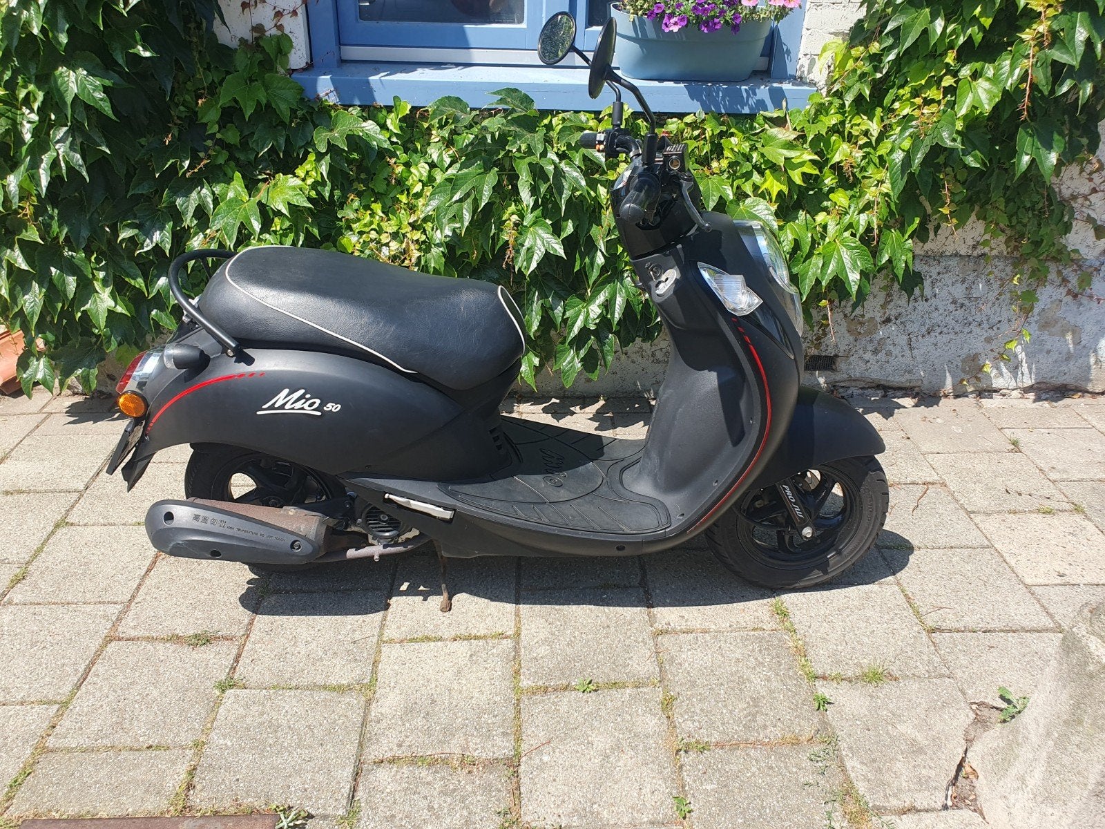 Sym Mio 50 Scooter - Zwart, Goed Onderhouden, Ophalen, Gebruikt, Benzine