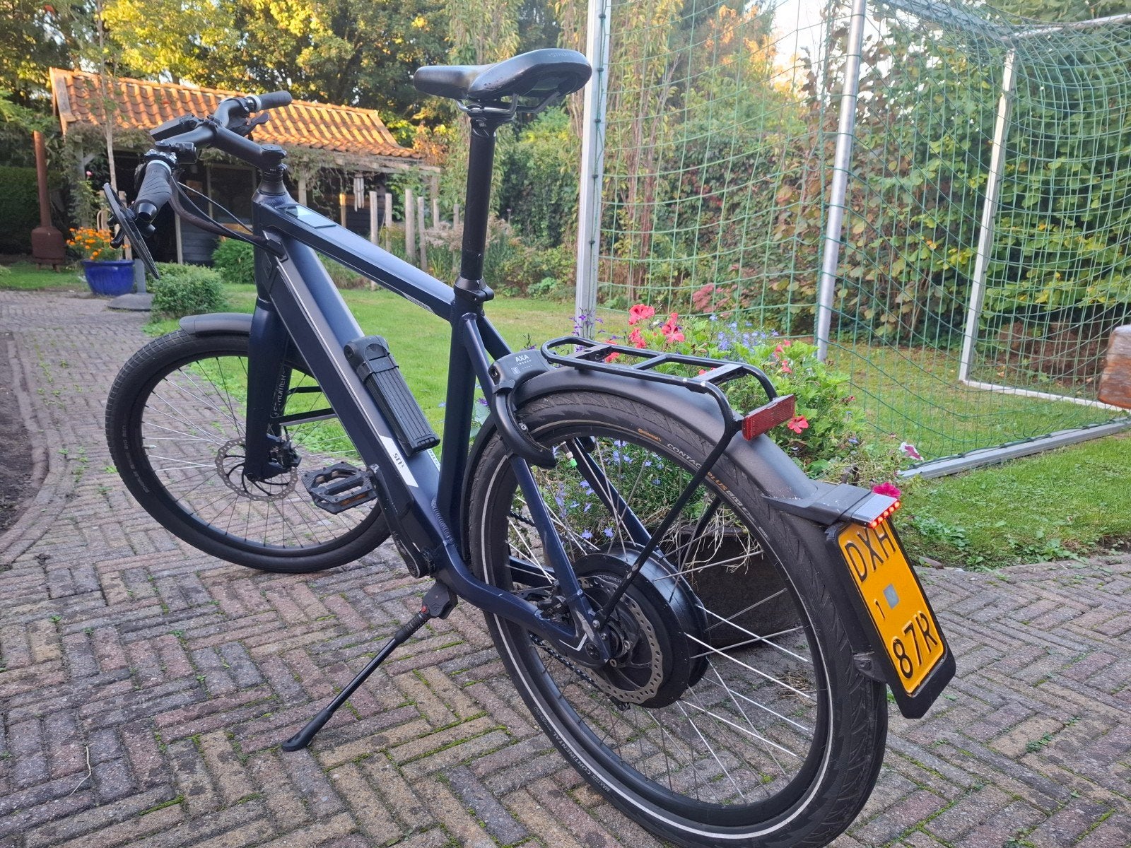 Stromer ST1 X Speed Pedelec - Blauw  Compleet met helm + tas