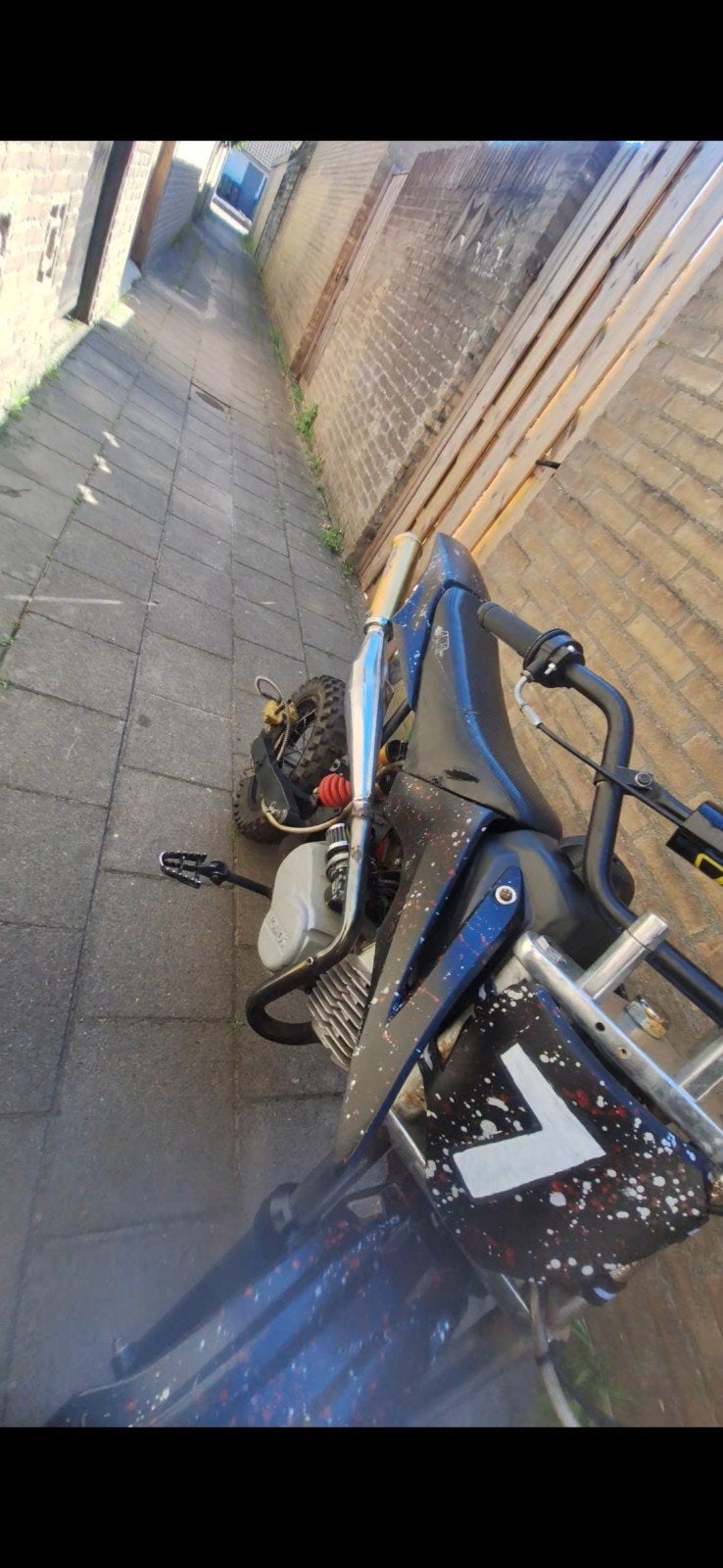 Pitbike 65cc 2-takt tekoop/teruil, Fietsen en Brommers, Gebruikt, 65 cc, Ophalen of Verzenden, Pitbike