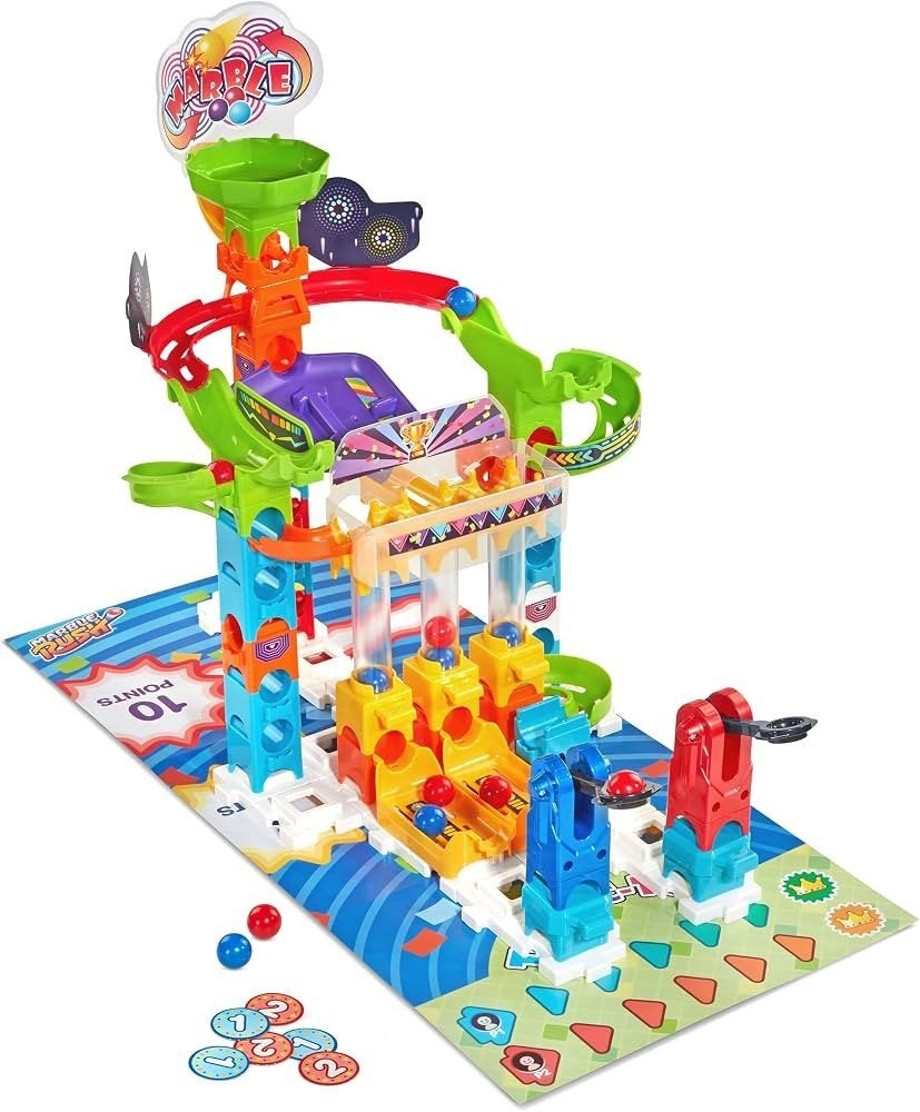 VTech Marble Rush Knikkerbaan S300 - Compleet en Goede Staat, Ophalen, Gebruikt, 4 tot 6 jaar