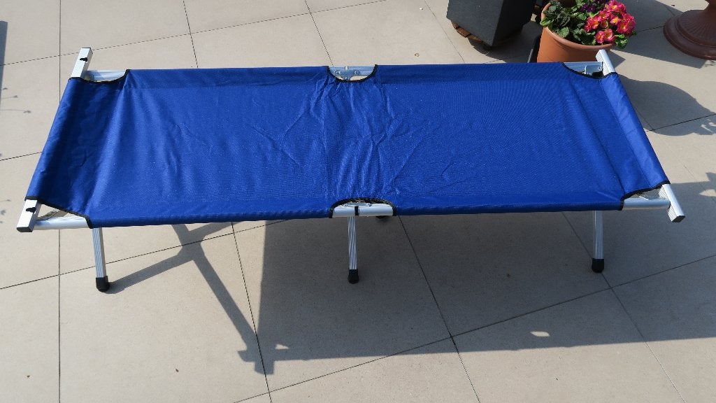 OPVOUWBAAR CAMPINGBED MET DRAAGZAK, Caravans en Kamperen, Ophalen, Zo goed als nieuw, Overige