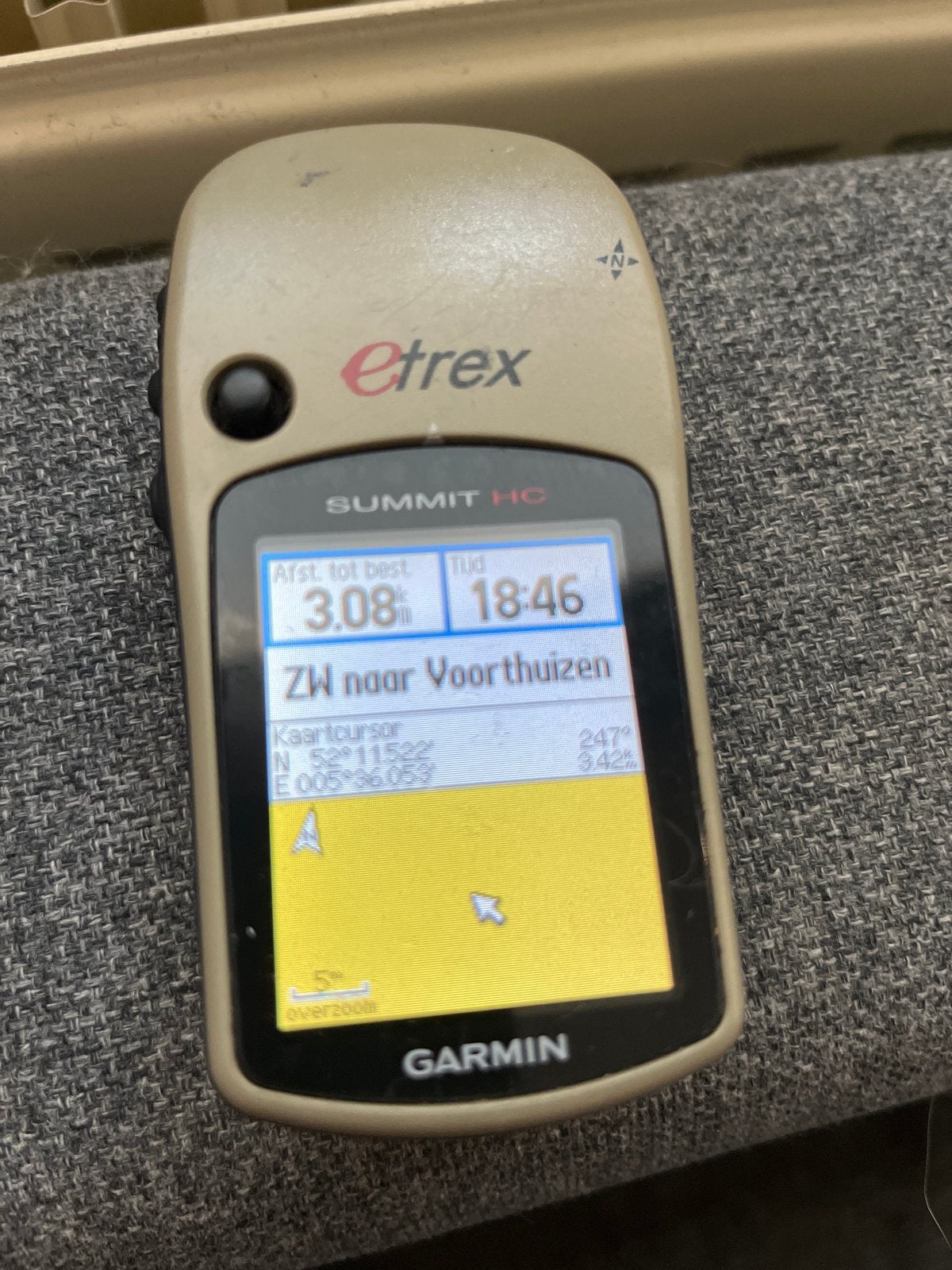 Garmin eTrex Summit HC GPS-ontvanger, Ophalen of Verzenden, Gebruikt