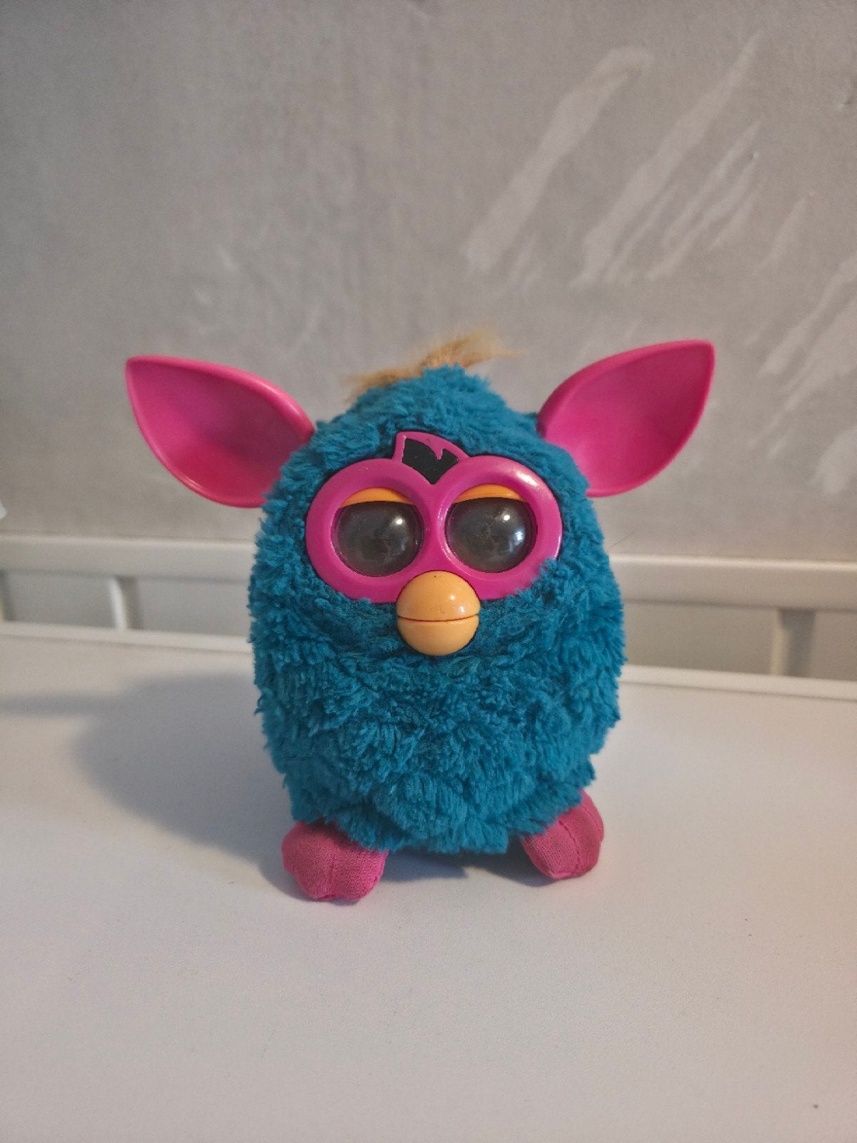 Werkende Furby uit 2012 - Blauw/Roze, Ophalen of Verzenden, Gebruikt, Jongen of Meisje