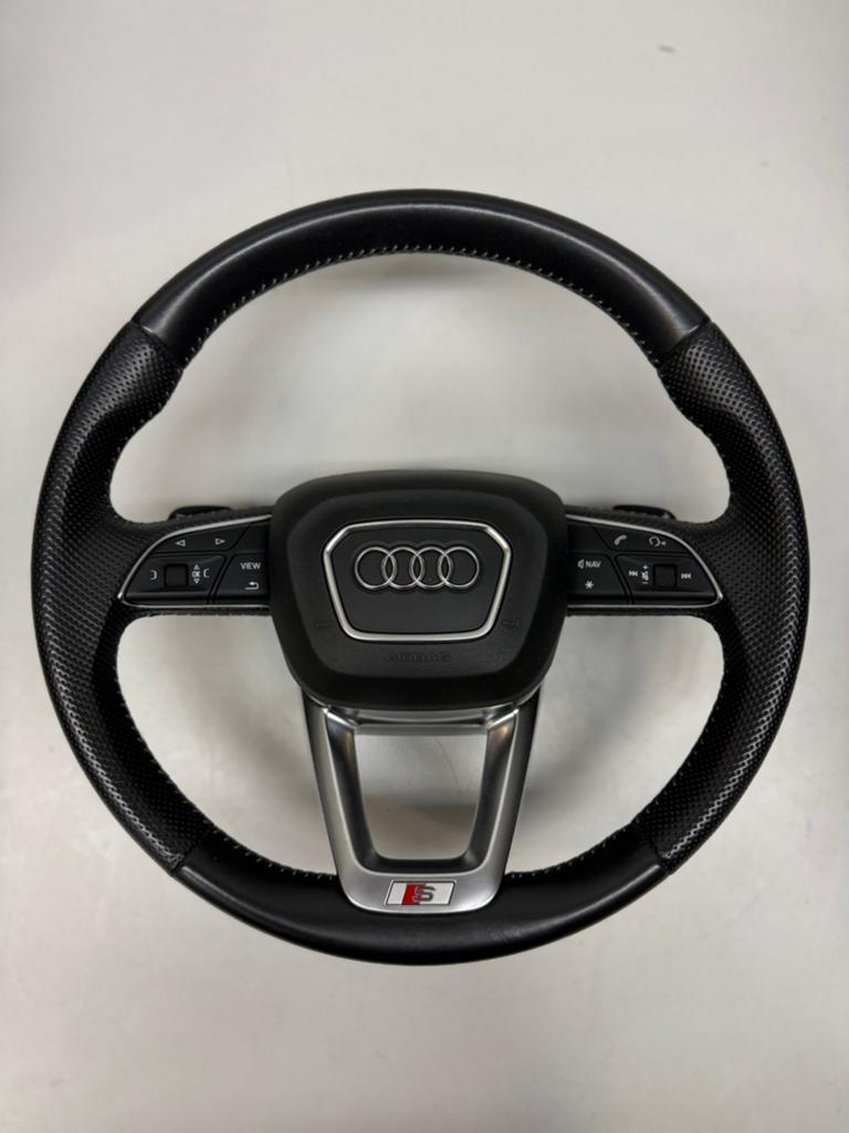 Origineel - OEM Audi Q5 Q7 Q8 A4 A5 Stuur + Airbag S-Line, Ophalen of Verzenden, Gebruikt, Audi