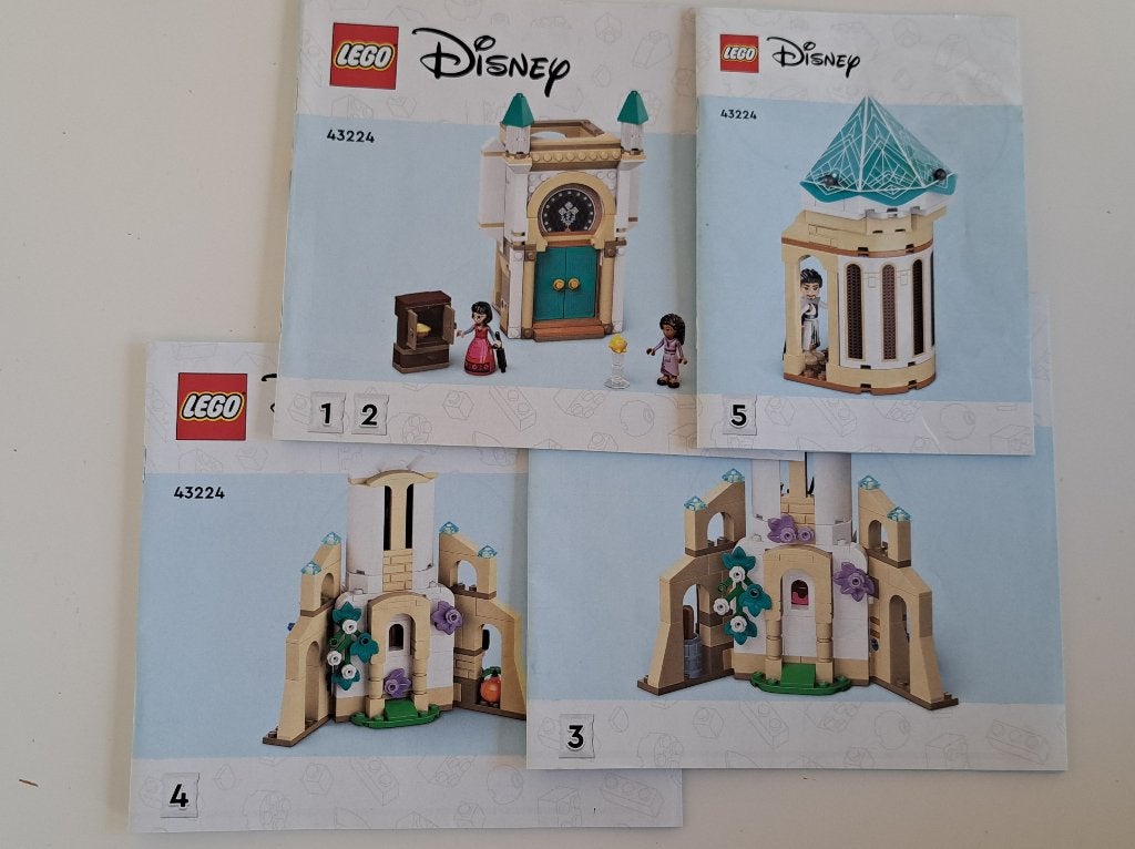 Lego Disney Princess 43224 Kasteel van Koning Magnifico, Kinderen en Baby's, Lego, Ophalen of Verzenden, Zo goed als nieuw, Complete set