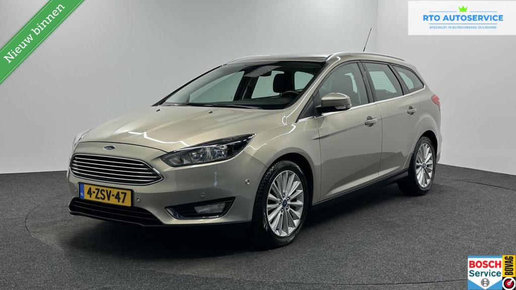 Ford Focus Wagon 1.0 First Edition NAVI TREKHAAK ECC CRUISE, Auto's, Ford, Bedrijf, Te koop, Focus, ABS, Airbags, Airconditioning