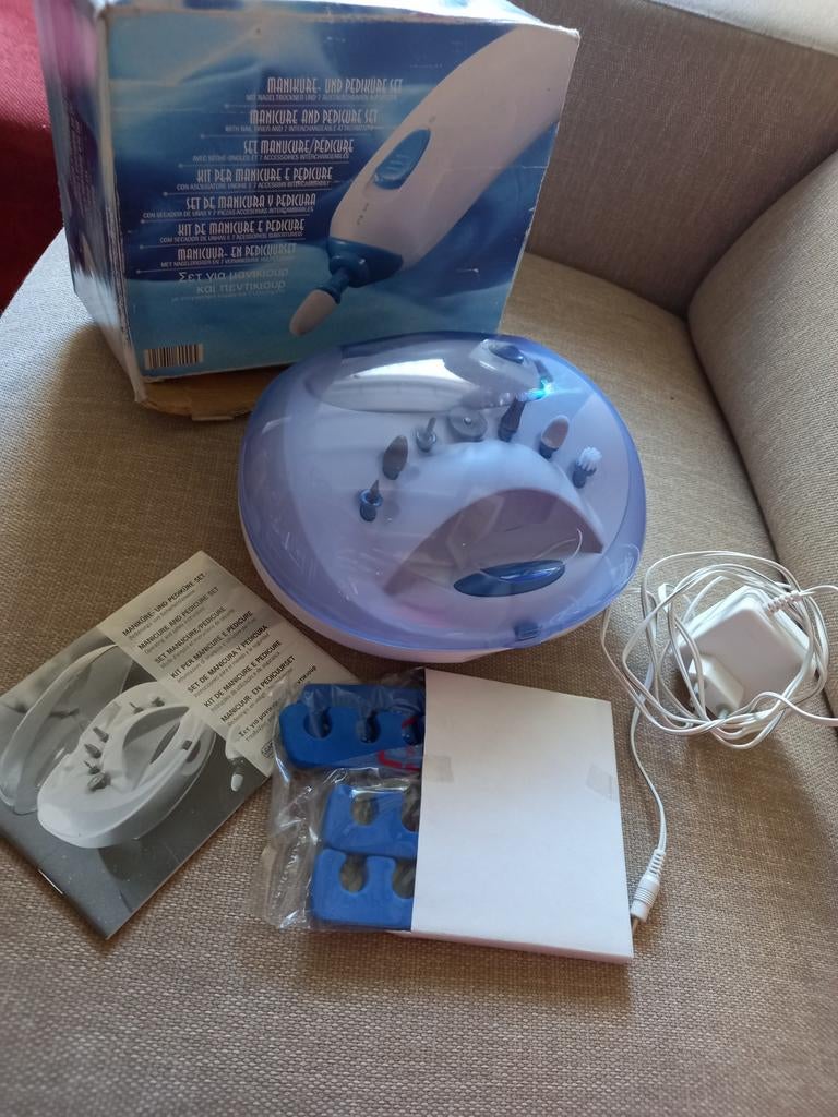 Pedicure set, Ophalen of Verzenden, Zo goed als nieuw, Hand- en Voetverzorging