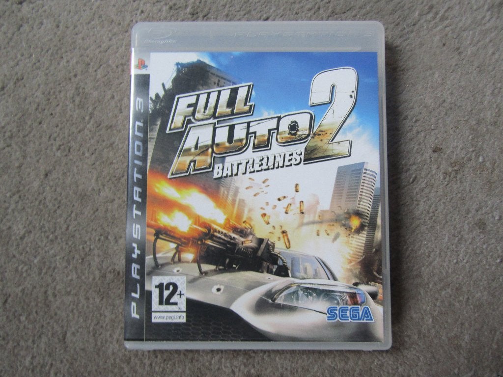 Playstation 3 spel: Full auto battlelines 2, Gebruikt, 1 speler, Racen en Vliegen, Ophalen of Verzenden