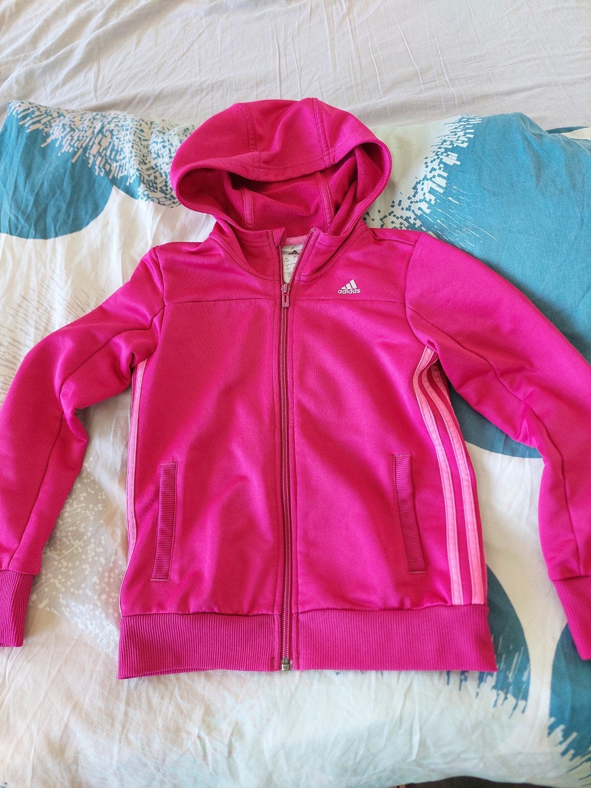 Adidas vest roze maat 140, Adidas, Meisje, Trui of Vest, Ophalen of Verzenden