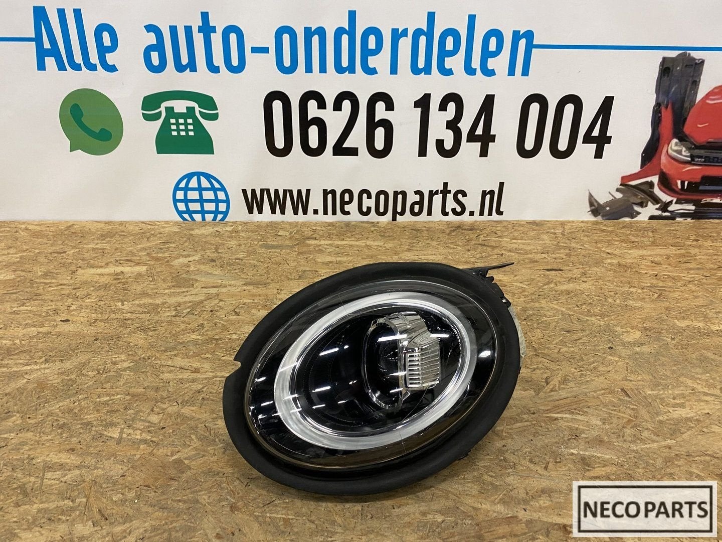 Mini cooper F54 F55 F56 vol led koplamp 63.11-8738652-03, Gebruikt, -, -, Ophalen of Verzenden