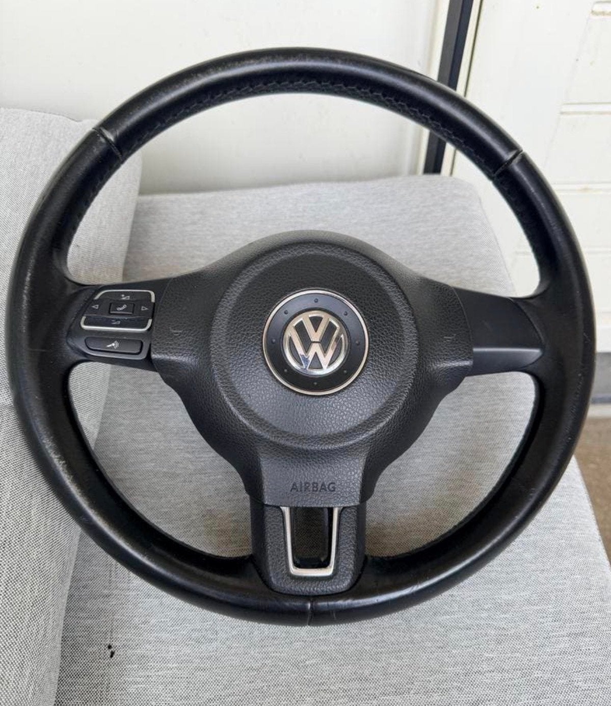 Volkswagen stuurwiel met airbag, Auto-onderdelen, Ophalen, Gebruikt, Volkswagen