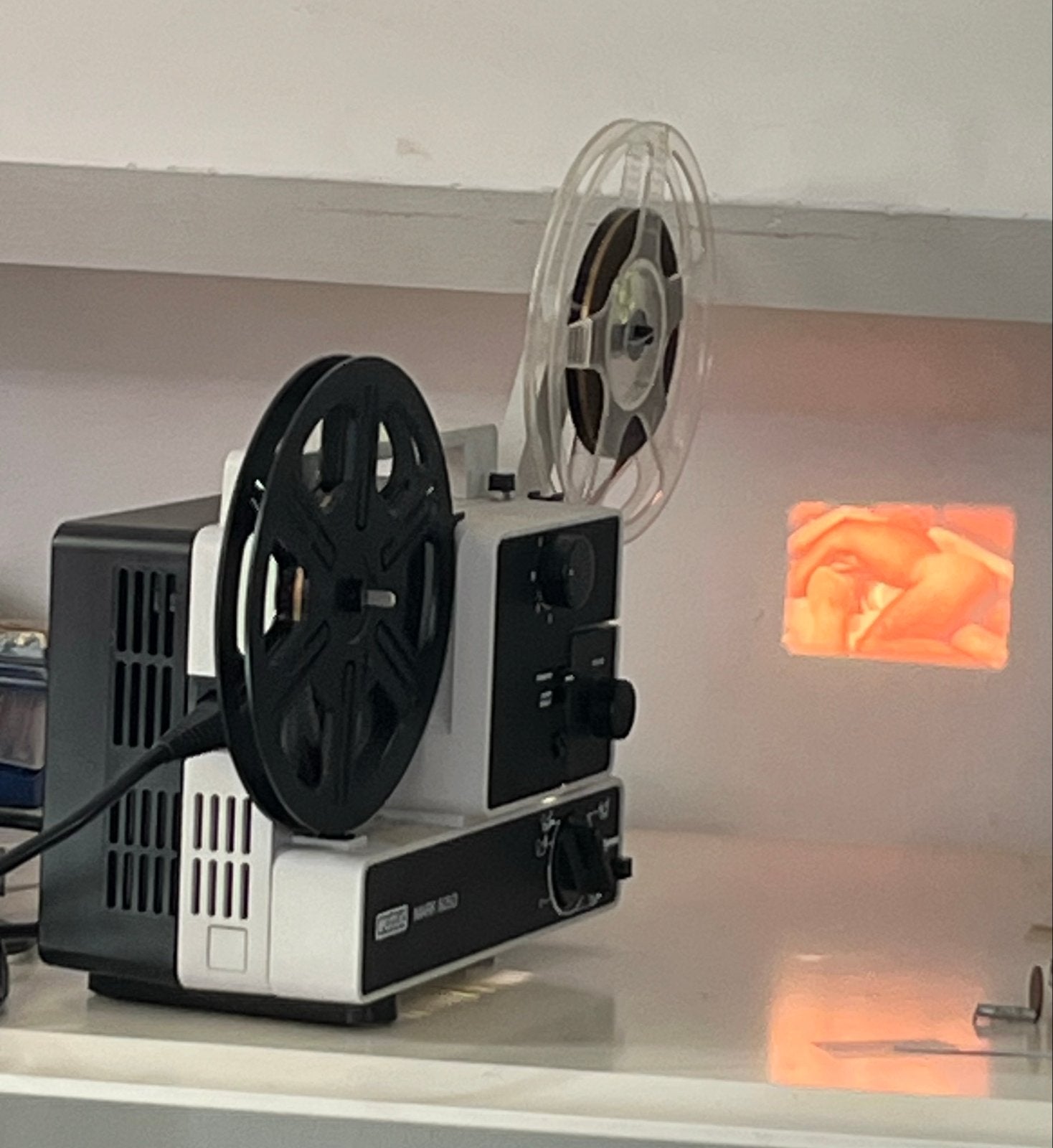 Eumig Mark 605D Super 8 Filmprojector - Vintage, Ophalen of Verzenden, Gebruikt, Overige technologieën, Overige resoluties