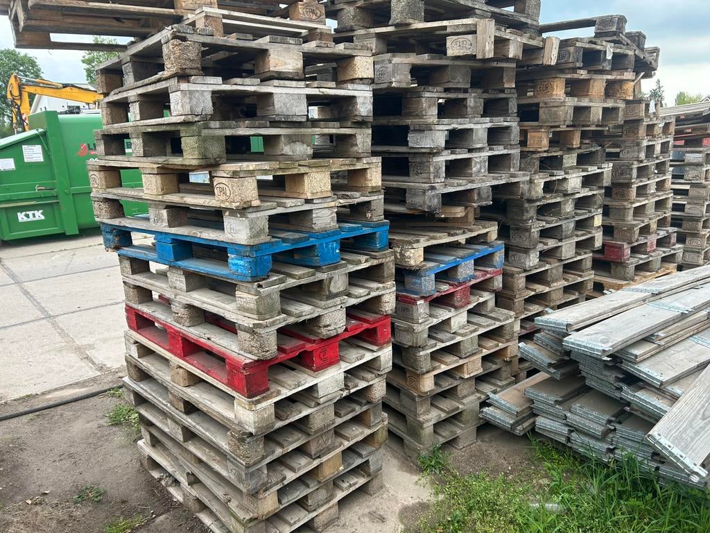 Euro pallets (opkoper die komt opdagen), Minder dan 3 m³, Ophalen of Verzenden