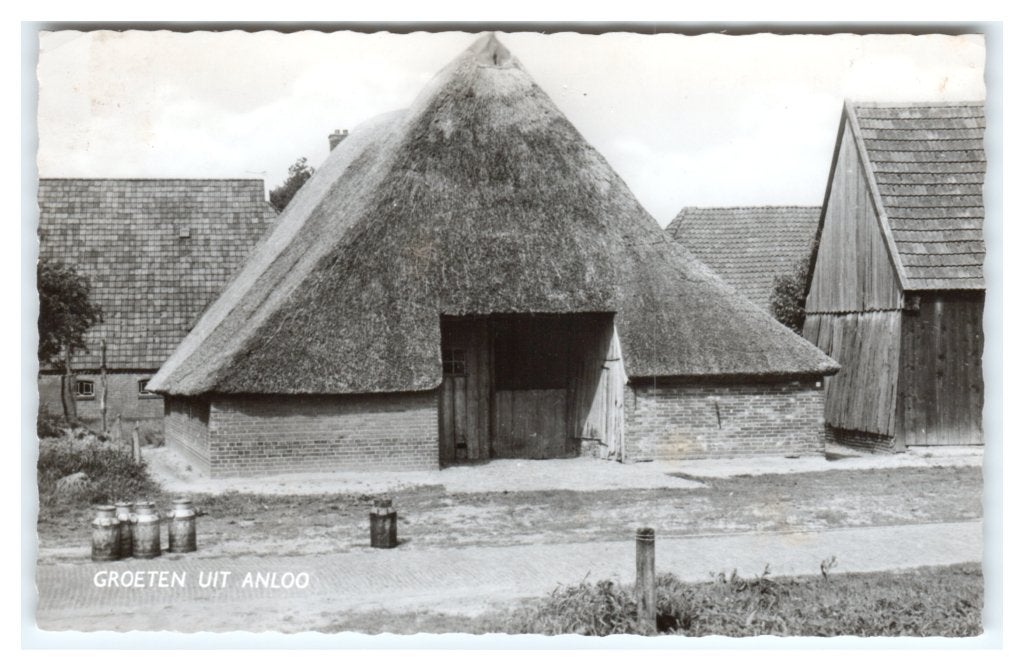 Anloo, Groeten uit Anloo, Ophalen of Verzenden, 1960 tot 1980, Ongelopen, Drenthe
