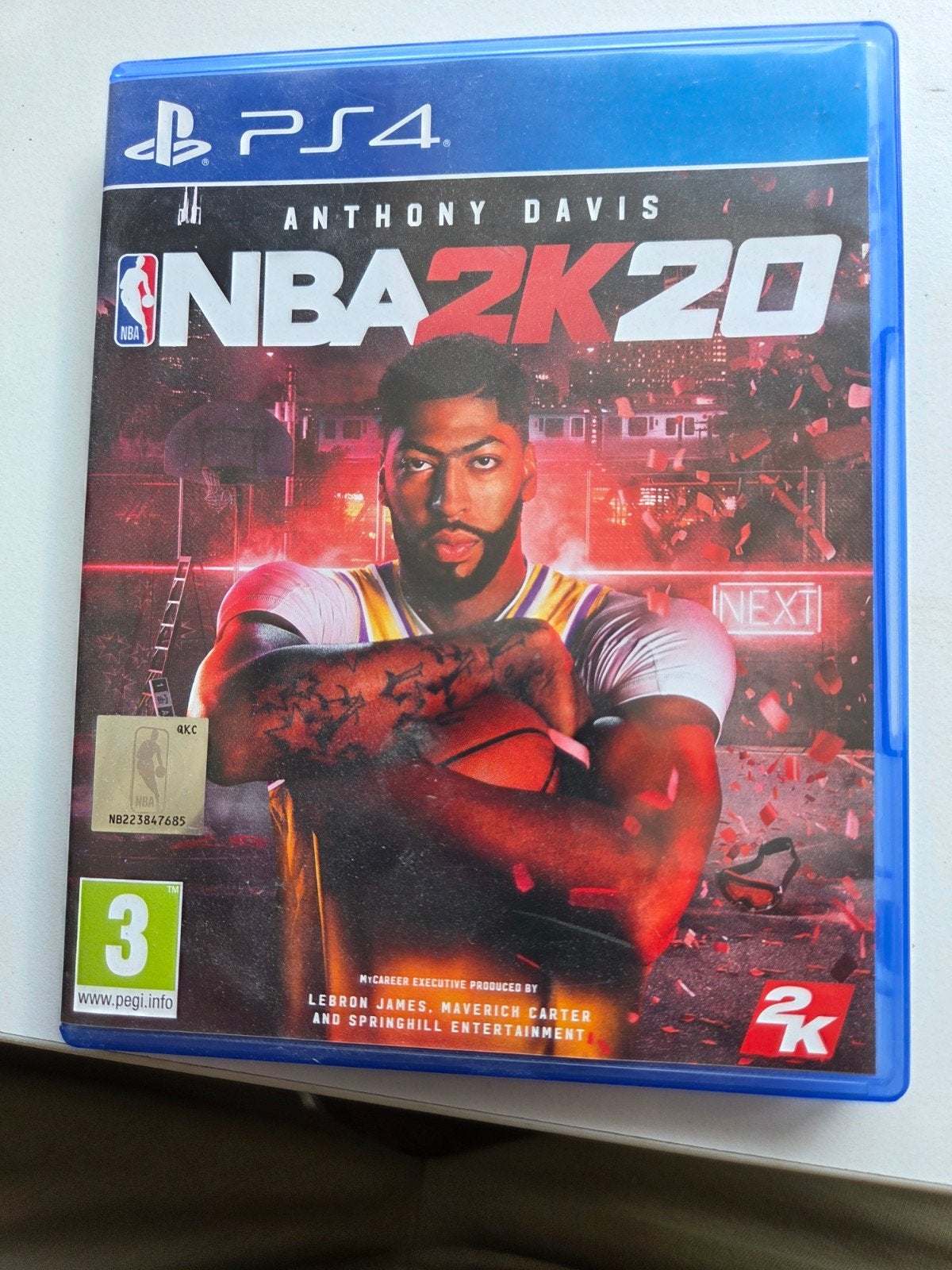 NBA 2K20 PS4 - Basketbalgame voor PlayStation 4, Spelcomputers en Games, Ophalen, Zo goed als nieuw, Eén computer, Sport