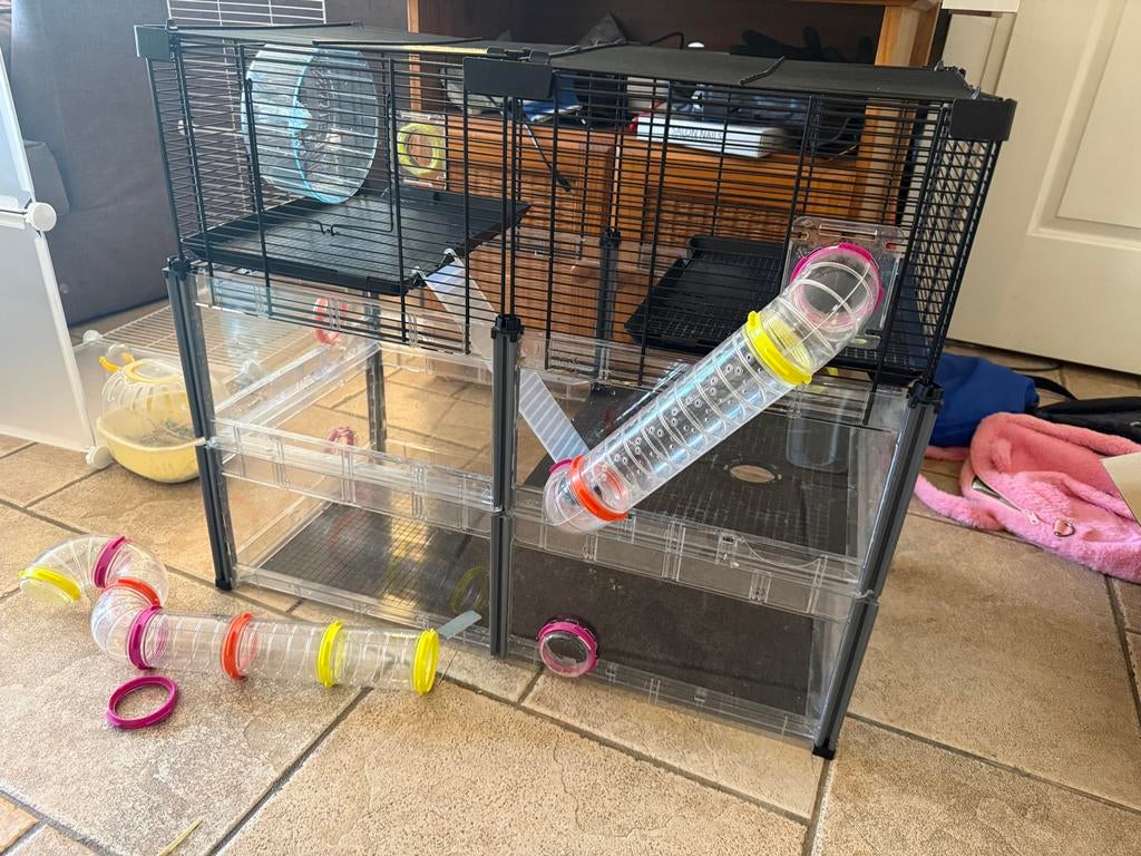 Hansterkooi ferplast, Kooi, Gebruikt, Minder dan 75 cm, Hamster