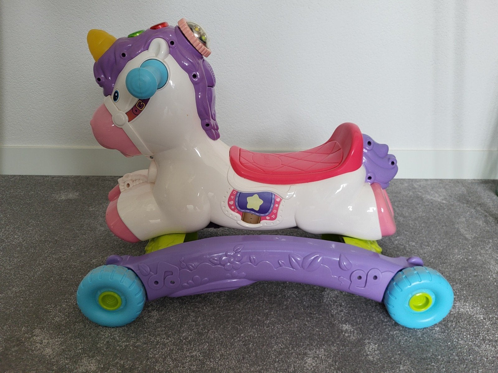 VTech Hobbel & Speel eenhoorn, Kinderen en Baby's, Speelgoed | Overig, Ophalen, Gebruikt, Jongen of Meisje