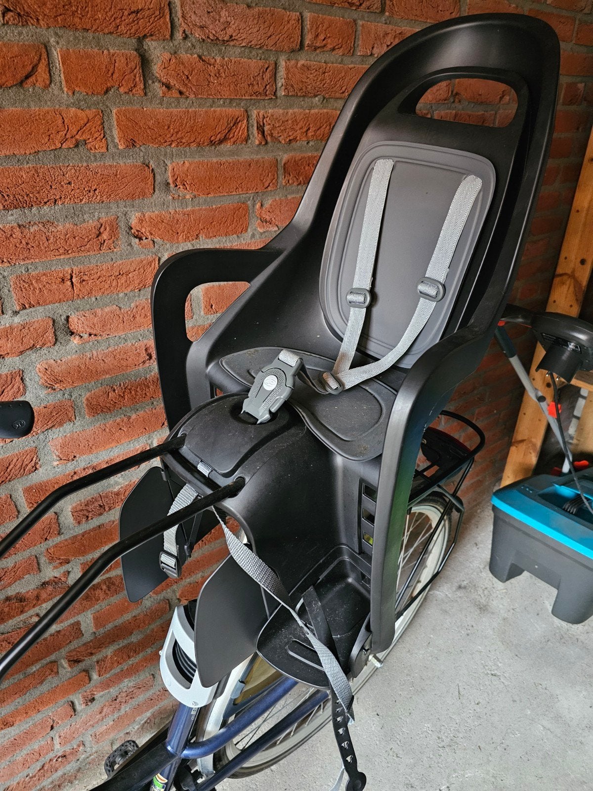 Polisport Groovy FF kinderzitje fiets 2 stuks, Ophalen, Gebruikt