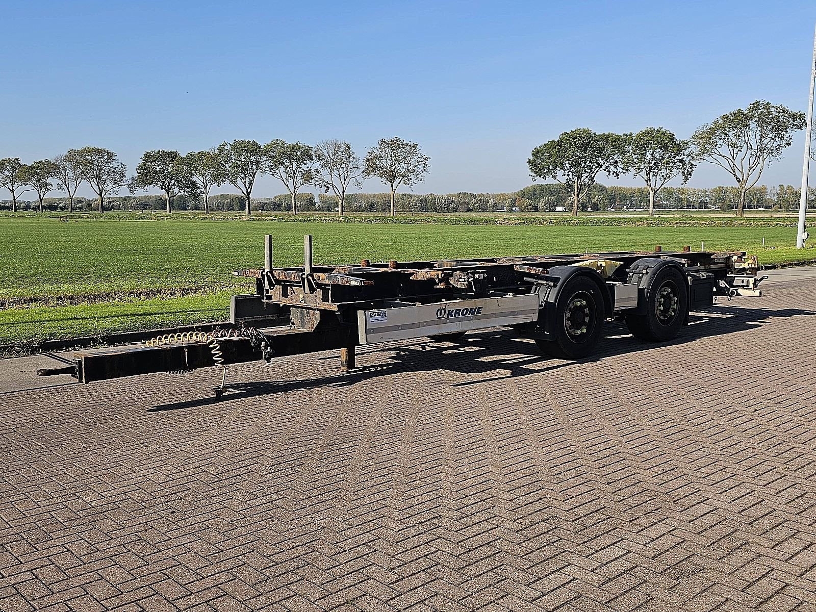 KRONE DC wechselaufbau tandem, Overige kleuren, Bedrijf, Aanhangers en Opleggers, Te koop
