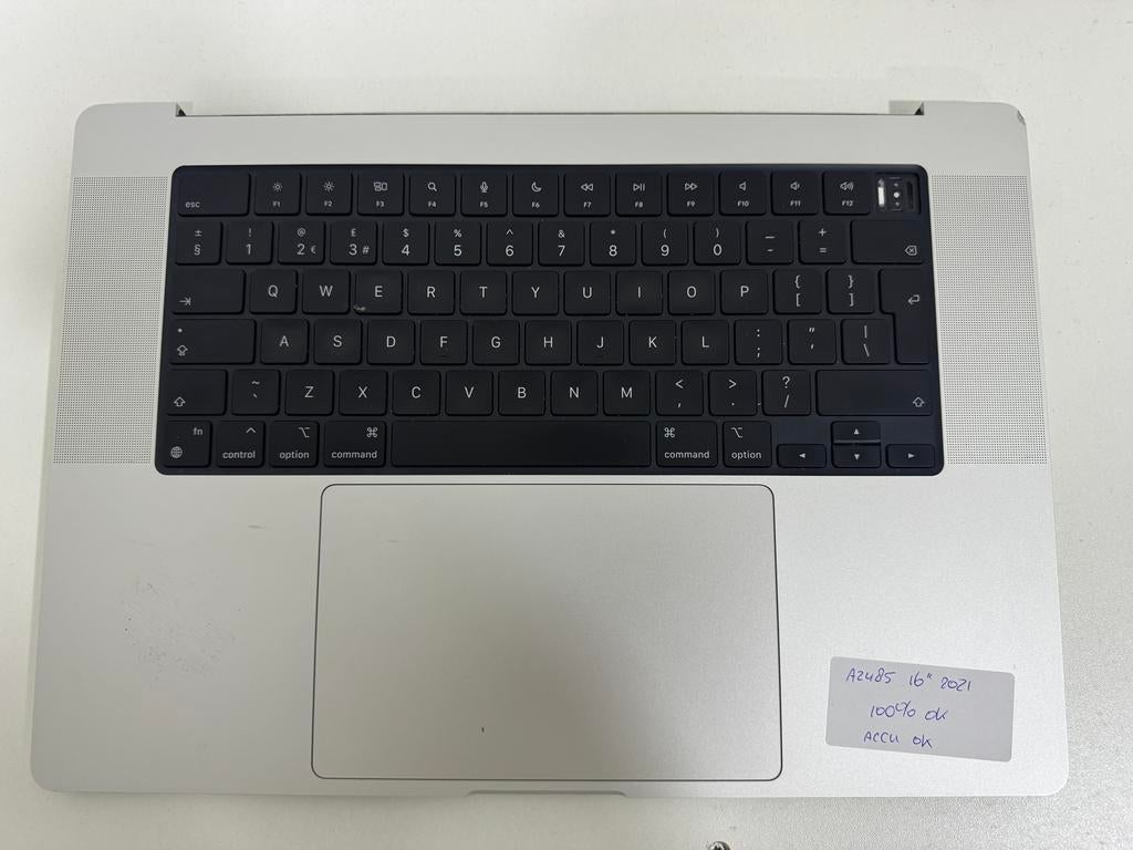 Macbook Pro 16” 2021 M1 Pro/M1 Max en M2 Pro/Max  Topcase, Ophalen, Gebruikt