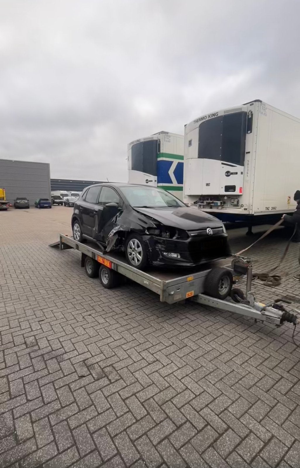 Volkswagen Polo 1.2 TDI 75PK 5D Bluemotion 2010 Zwart, Ophalen