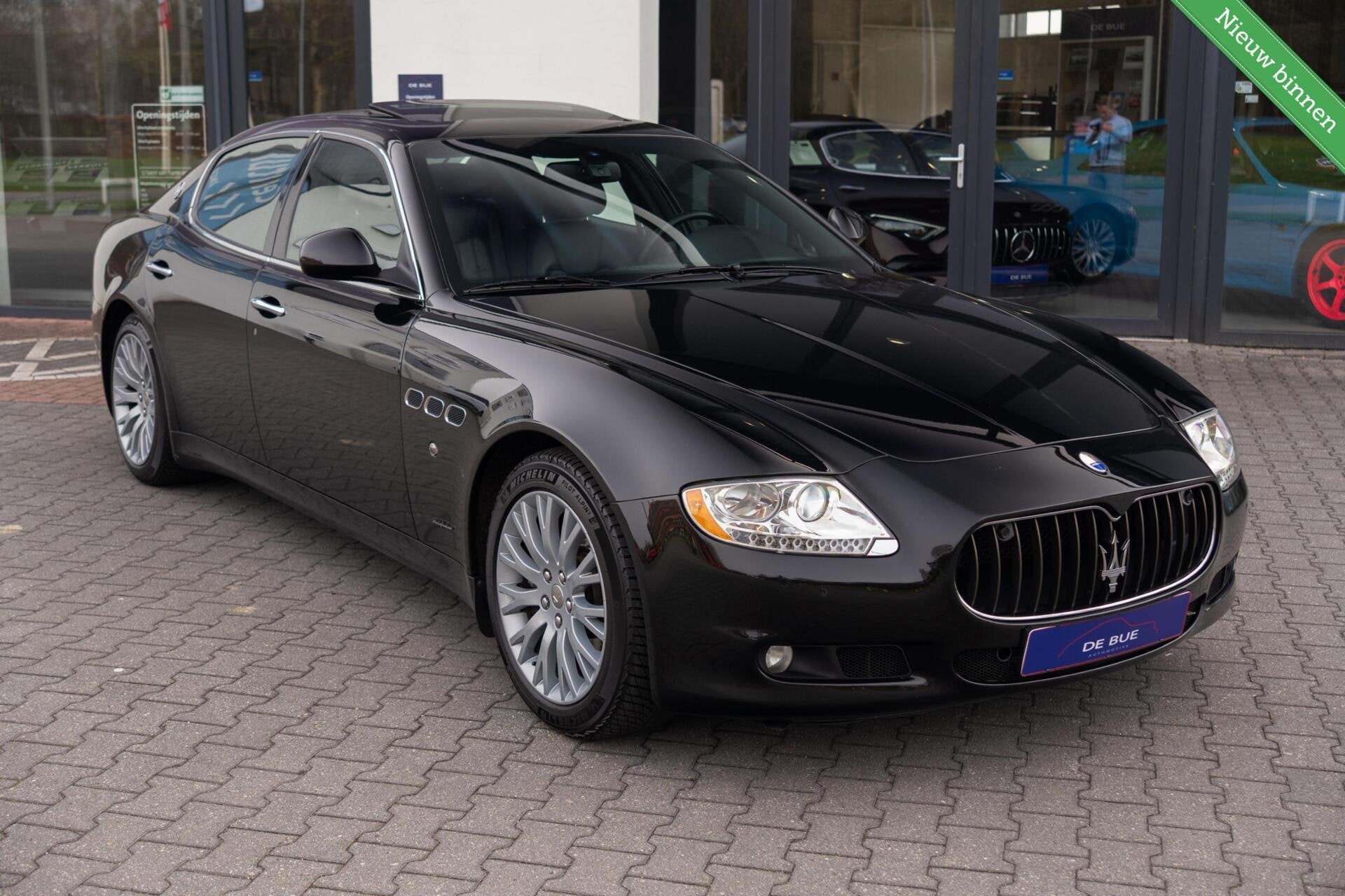 Maserati Quattroporte 4.2 V8 Executive GT|ZF-Aut.6|Youngtime, Auto's, Maserati, Automaat, Bi-Xenon koplampen, Gebruikt, Zwart