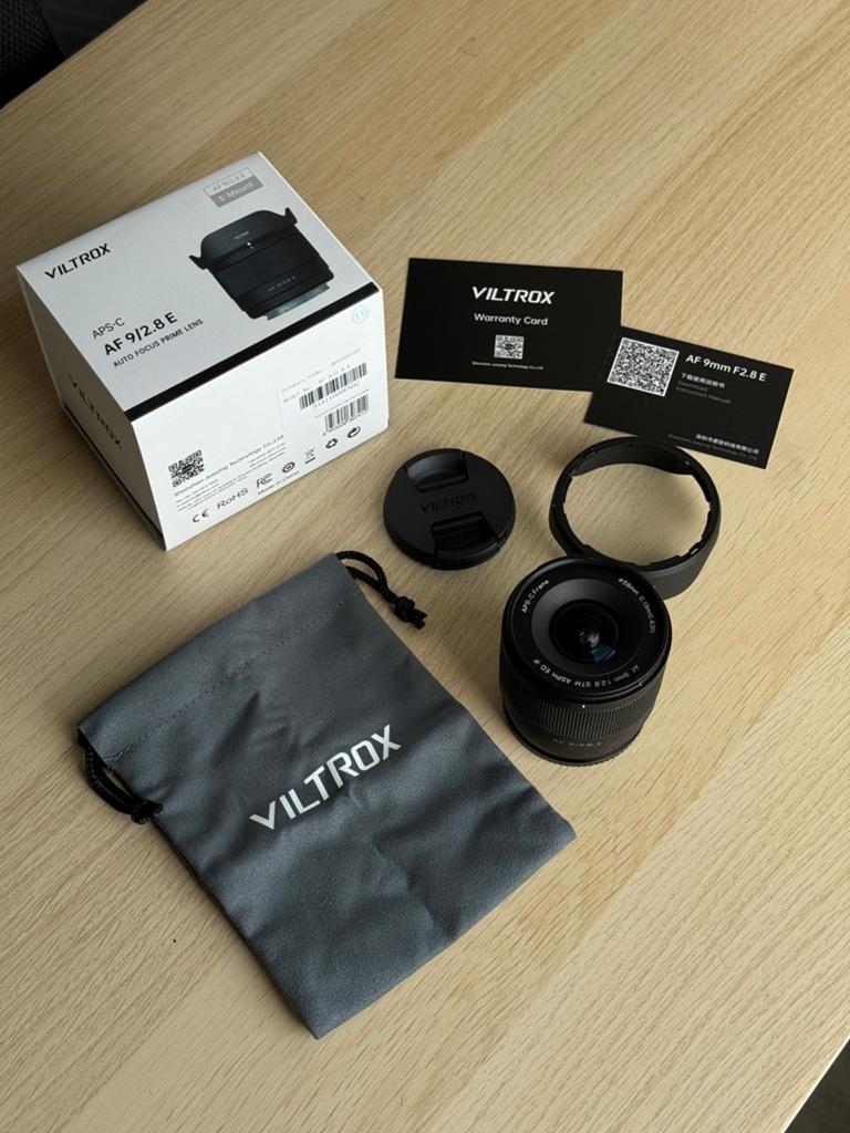 Viltrox 9mm 2.8 Sony E Mount Wide Angle Lens, Audio, Tv en Foto, Fotografie | Lenzen en Objectieven, Ophalen of Verzenden, Zo goed als nieuw