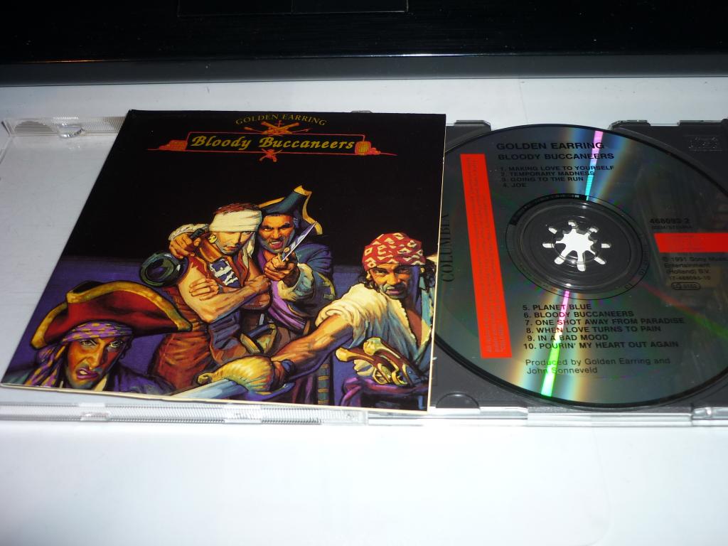 Golden Earring de cd bloody buccaneers, Verzenden, Zo goed als nieuw, Poprock