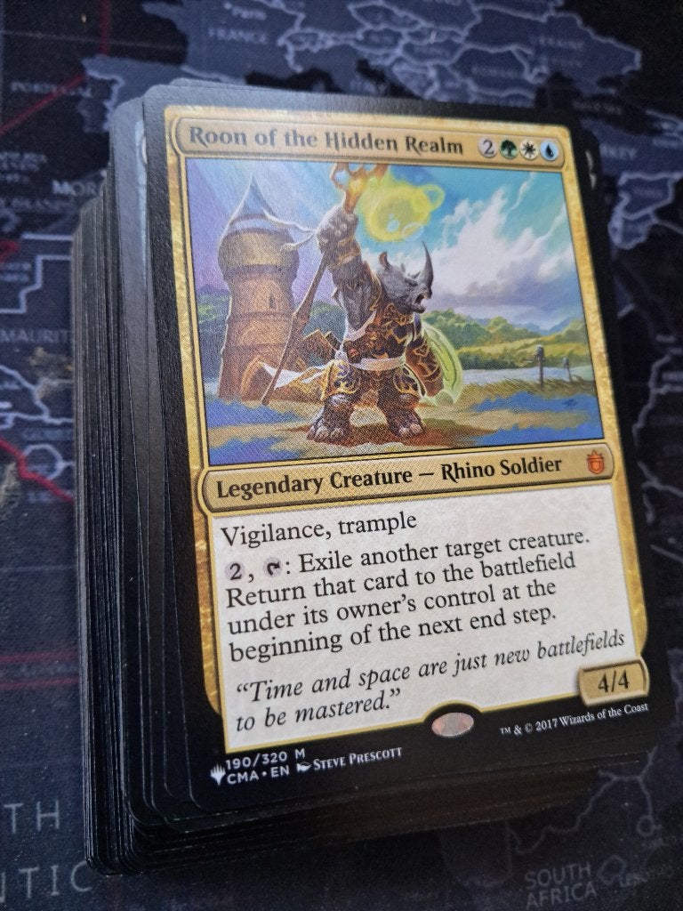 MTG Commander Budget Deck Roon enter the battlefield sinergy, Ophalen of Verzenden, Zo goed als nieuw, Speeldeck