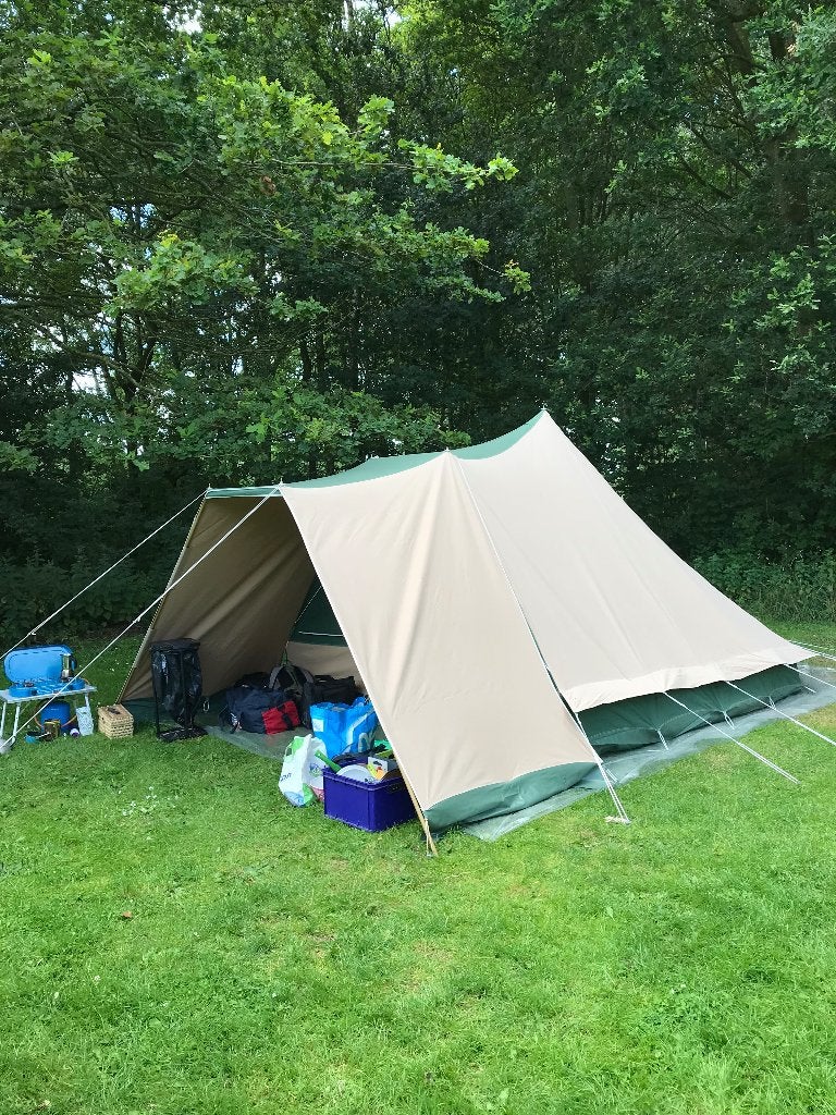 Tent Hendriks, Caravans en Kamperen, Ophalen, Gebruikt, Tot en met 3