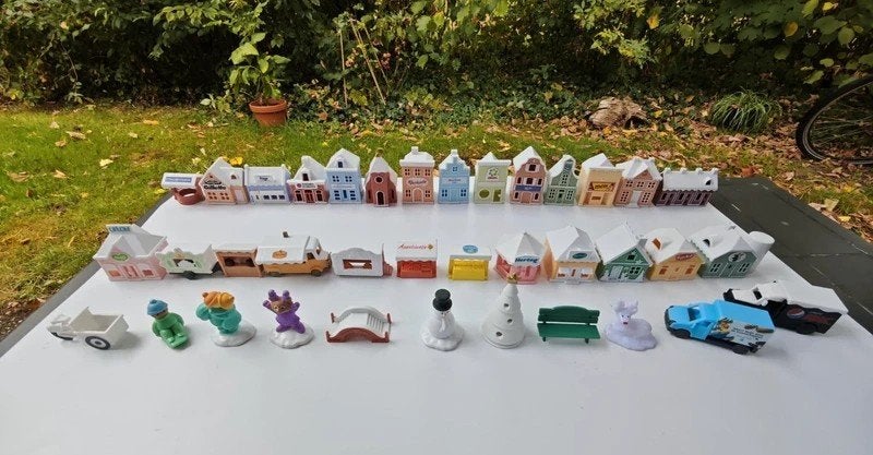 AH Mini Huisjes Collectie Compleet + Zeldzame!, Ophalen of Verzenden, Gebruikt