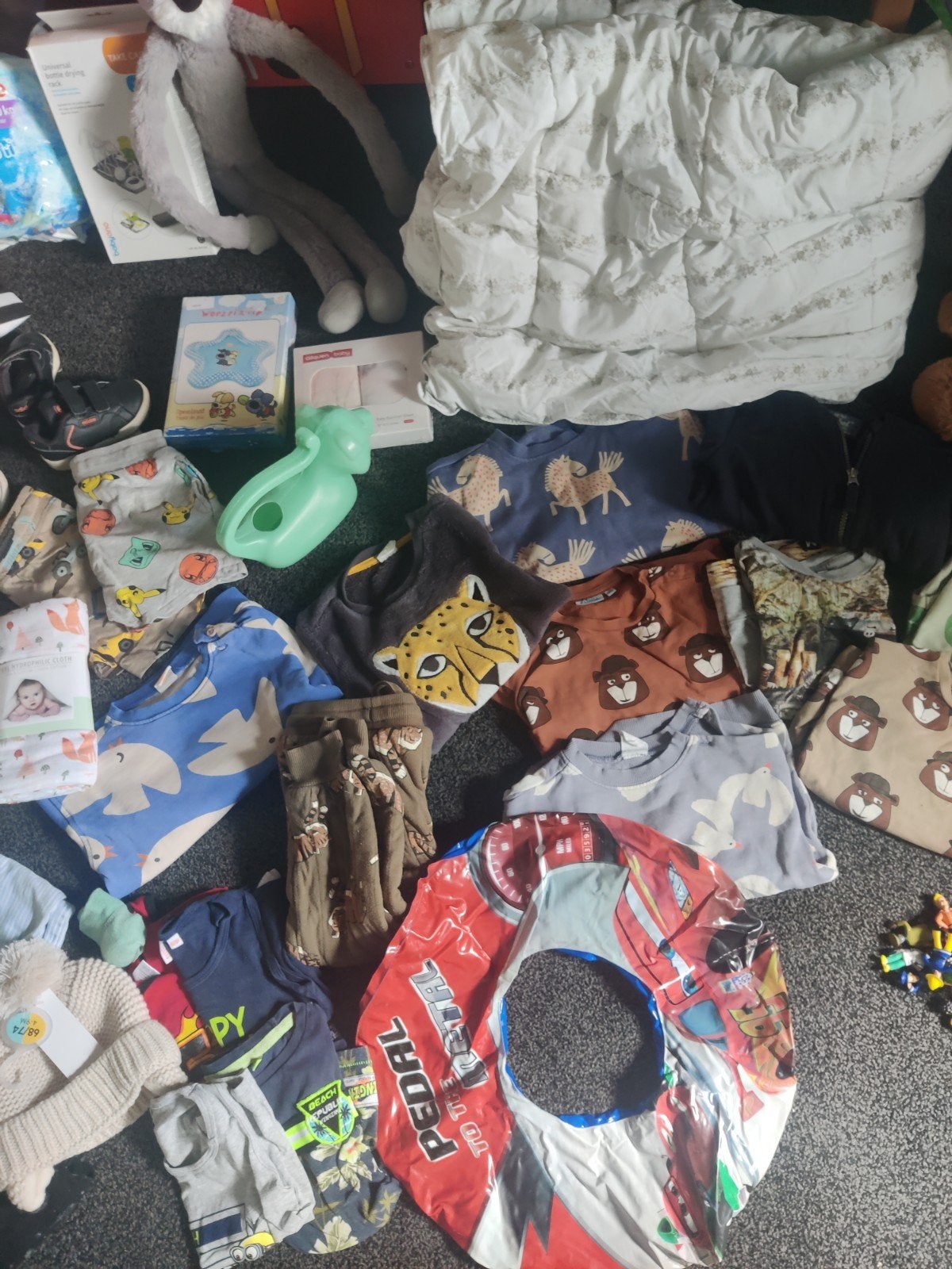 Groot kledingpakket maat 92/98 met HEMA kleding en meer, Ophalen of Verzenden