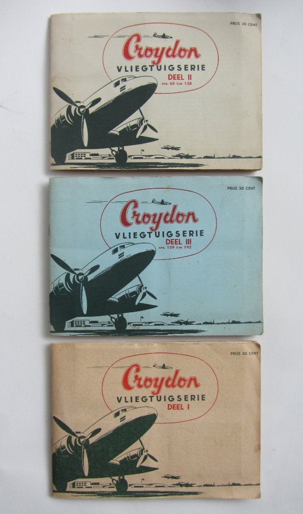 Croydon Vliegtuigserie - 3 x, Ophalen of Verzenden, Zo goed als nieuw