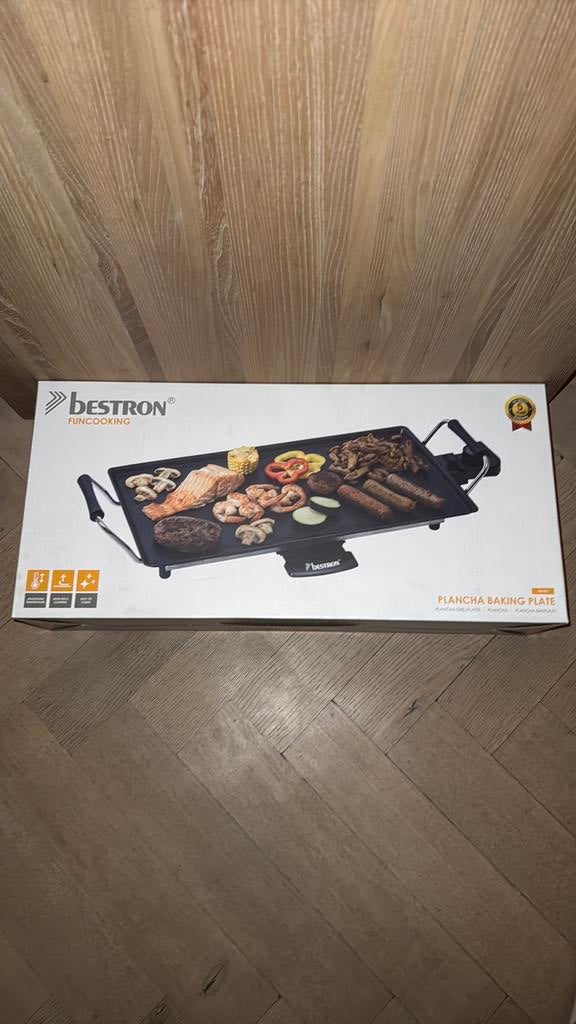 Bestron Plancha Baking Plate, Ophalen of Verzenden, Nieuw