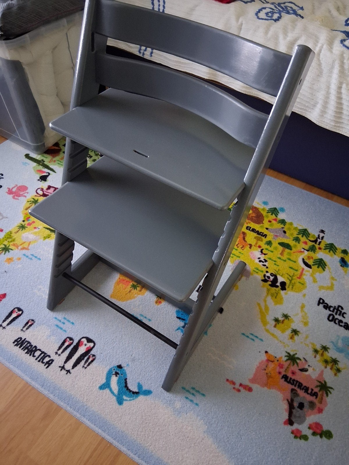 Stokke tripp trapp, Ophalen, Gebruikt, Meegroeistoel, Aanschuifbaar