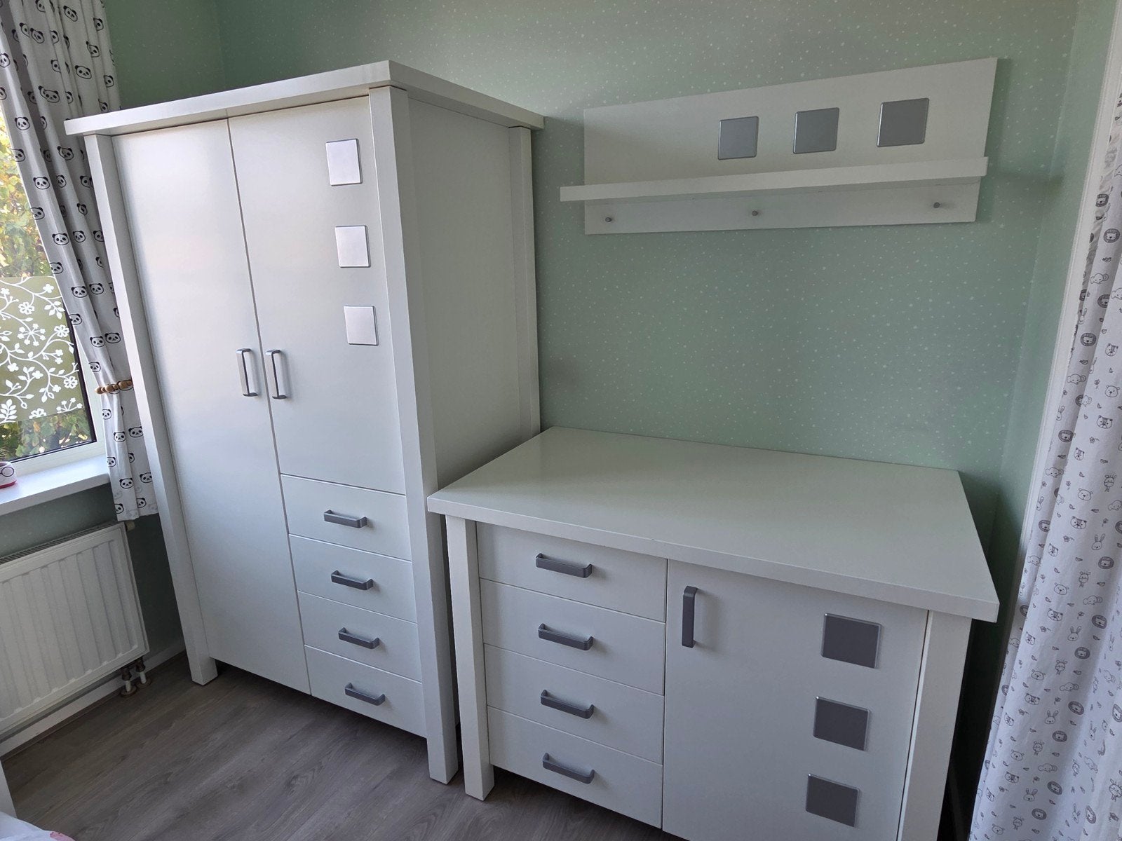 Complete kinderkamer | Massief hout | €350, Ophalen, Gebruikt, 50 tot 70 cm, 100 cm of meer