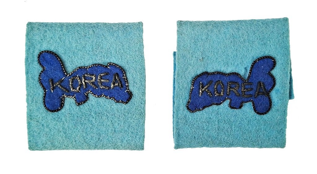 Korea OORLOG NDVN Verenigde Naties KNIL Indië Uniform, Ophalen of Verzenden, Landmacht, Azië, Embleem of Badge