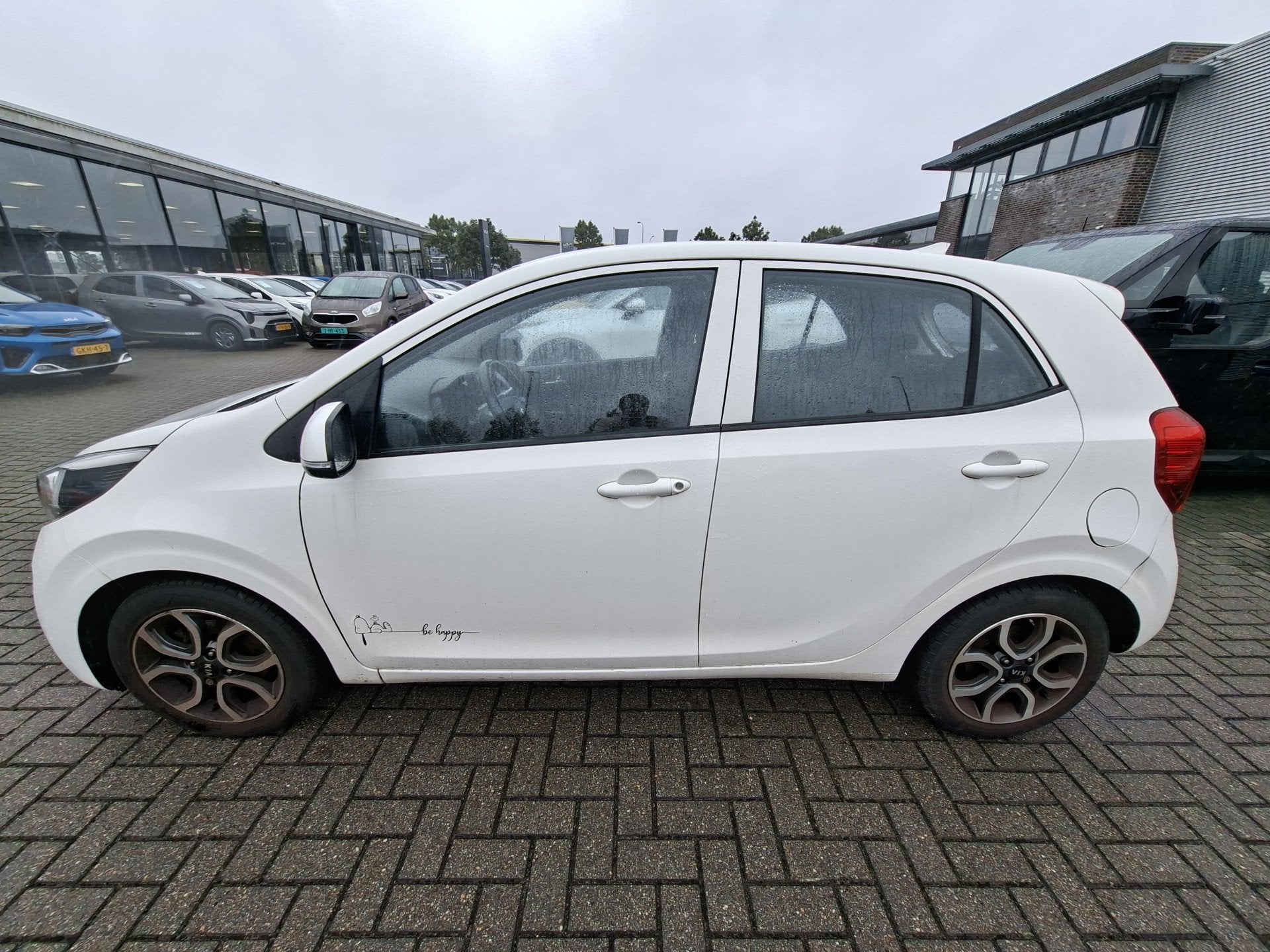 Kia Picanto 1.0 CVVT DynamicPlusLine | Climate Control | Nav, Voorwielaandrijving, Stof, Gebruikt, 4 stoelen