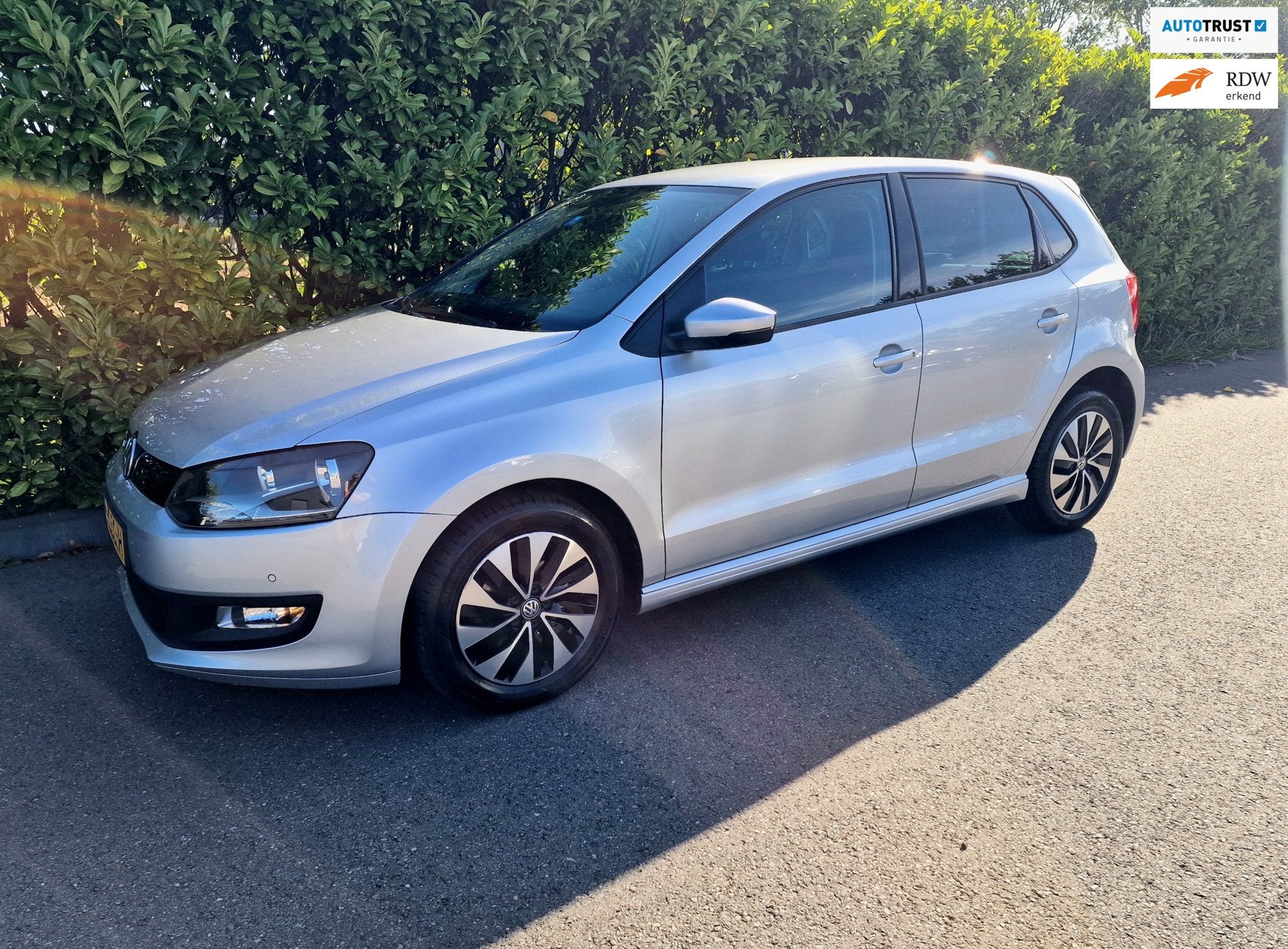 Volkswagen Polo 1.0 TSI DSG Automaat Airco Navi 2de Eigenaar, Auto's, Stof, 95 pk, 1039 kg, 23 km/l