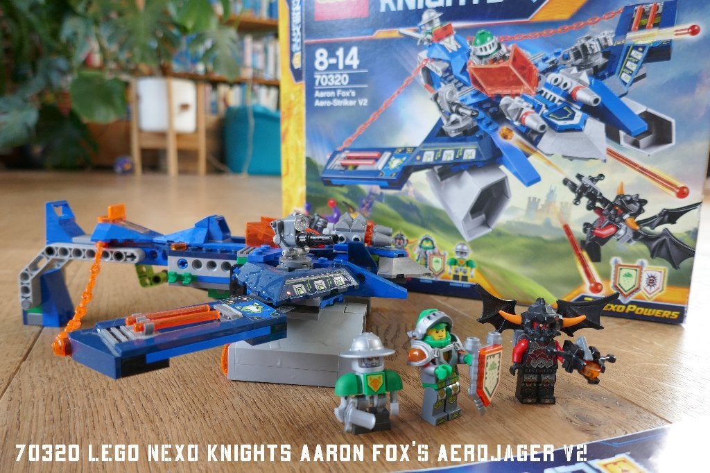 Lego Nexo Knights Aaron Fox's Aerojager (70320), Ophalen, Lego, Zo goed als nieuw, Compleet