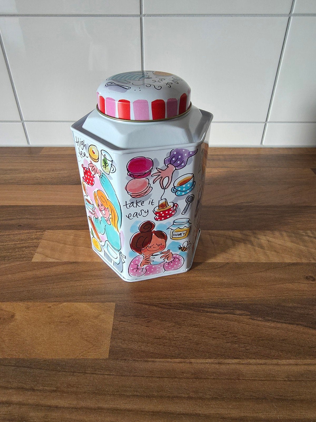 Theeblik van blond amsterdam, Ophalen, Zo goed als nieuw