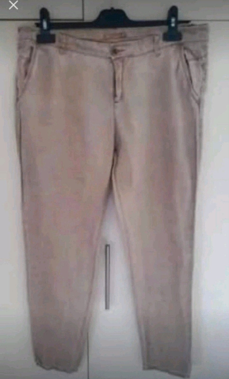 Esprit beige linnen broek mt 42 nieuw, Beige, Maat 42/44 (L), Nieuw, Ophalen of Verzenden
