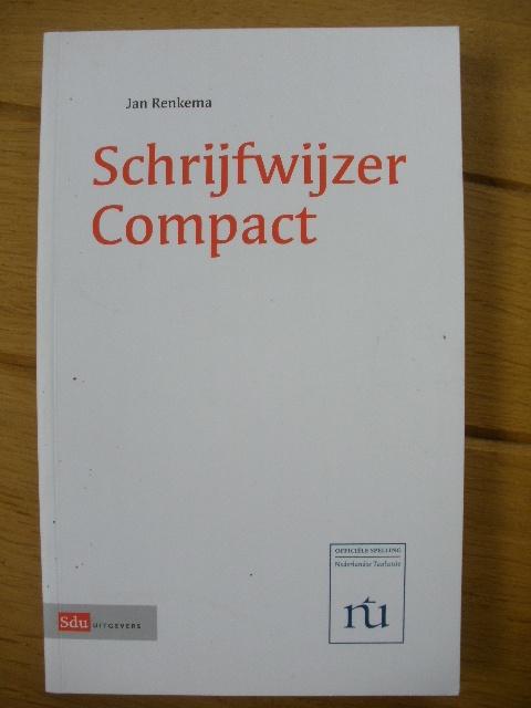 Jan Renkema - Schrijfwijzer Compact -, Boeken, Zo goed als nieuw, Jan Renkema, Alpha, HBO