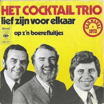 COCKTAIL TRIO  1973  SUPER NEDERPOP  C1457, Gebruikt, 7 inch, Single, Ophalen of Verzenden