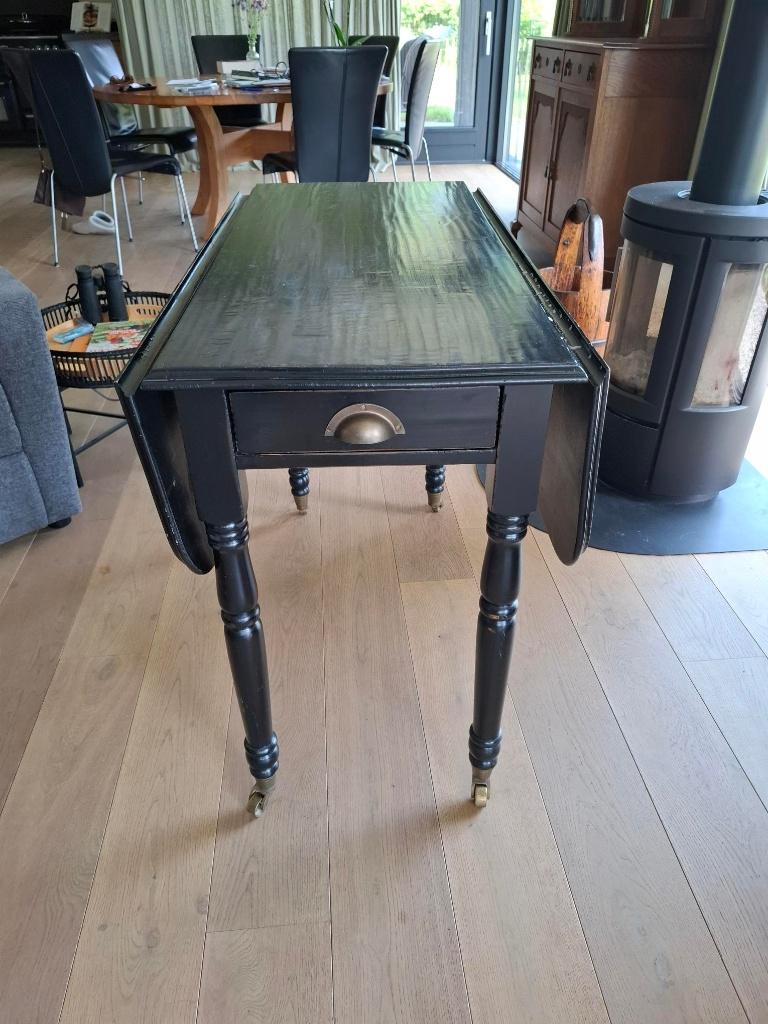 inklapbare tafel, Huis en Inrichting, Ophalen, Gebruikt, 100 tot 150 cm, Modern klassiek