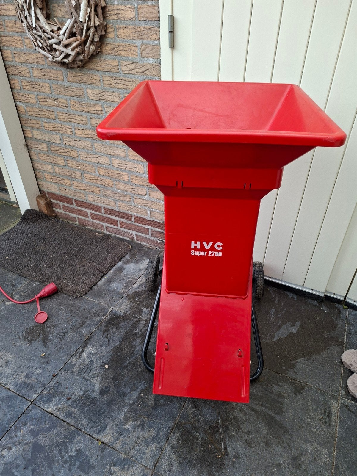 HVC Super 2700 Hakselaar - 2700W voor takken tot 35mm, Tuin en Terras, Ophalen, Zo goed als nieuw, Elektrisch, HVC