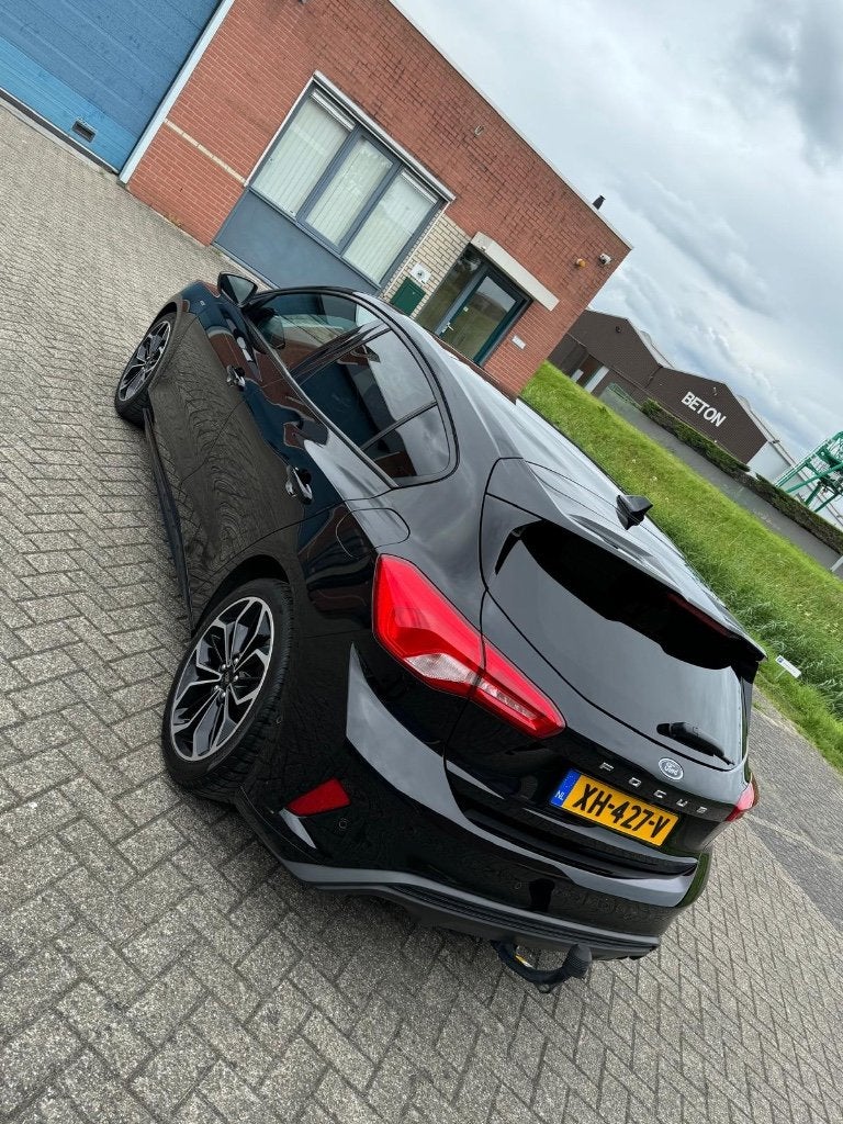 Ford Focus 1.5 Zwart 2019 PANO|CARPLAY|ZIE OMSCHRIJVING, Auto's, 1263 kg, Stof, 4 cilinders, Zwart