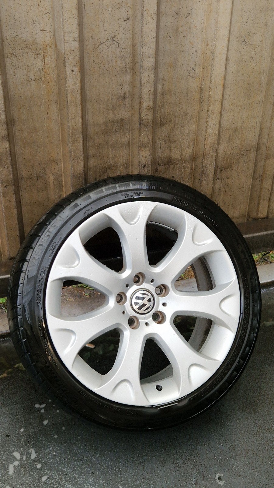 BMW X5 E70 velgen met banden, Gebruikt, 255 mm, Banden en Velgen, Personenwagen