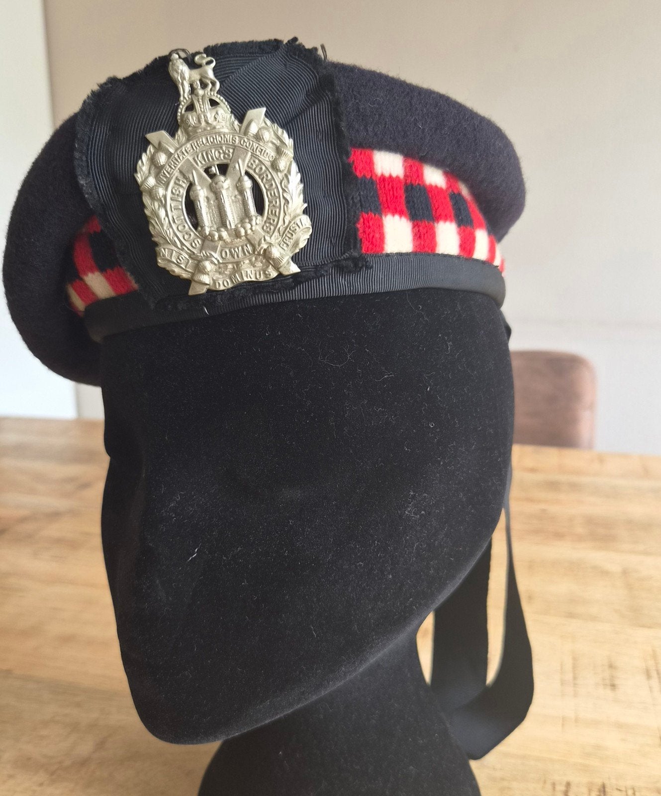 Kings Own Scottisch Borderers ( KOSB ) WWII Bonnet, Verzamelen, Ophalen of Verzenden, Landmacht, Engeland, Helm of Baret